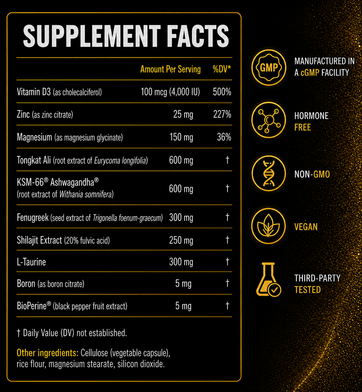 Natural Testosterone Support – Primax™