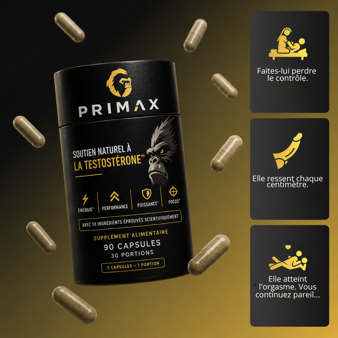 Soutien Naturel Primax la performance masculine